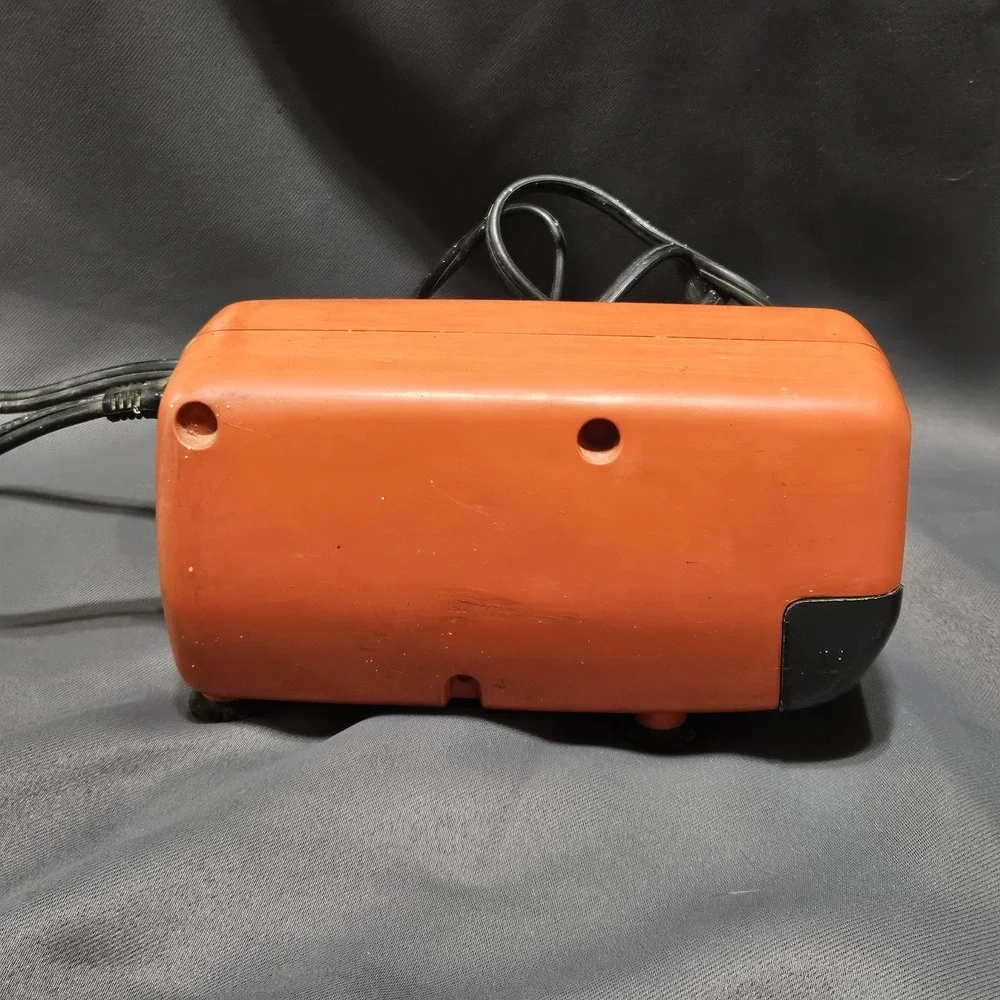 Vintage Panasonic Electric Pencil Sharpener Model‎ KP-88A Orange MCM Space Age.